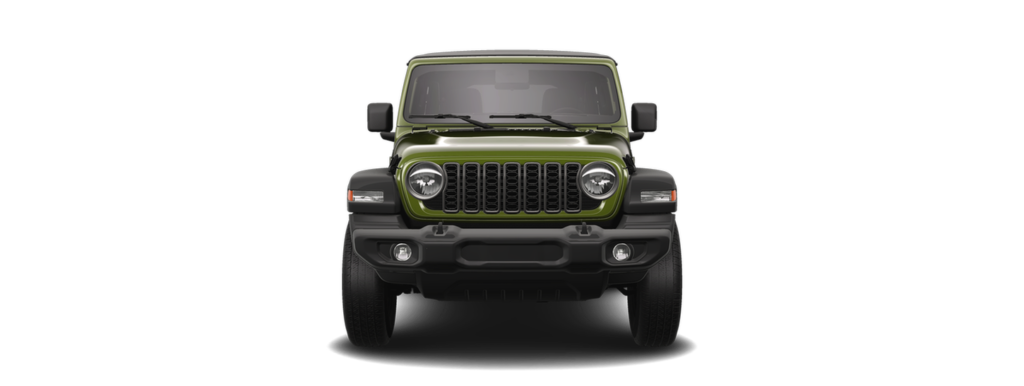 JeepGreenFrontFront